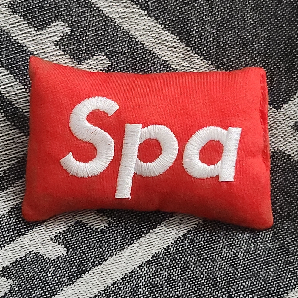 Rainbow High Doll House Replacement Part "Spa" SPARKLE Red Pillow